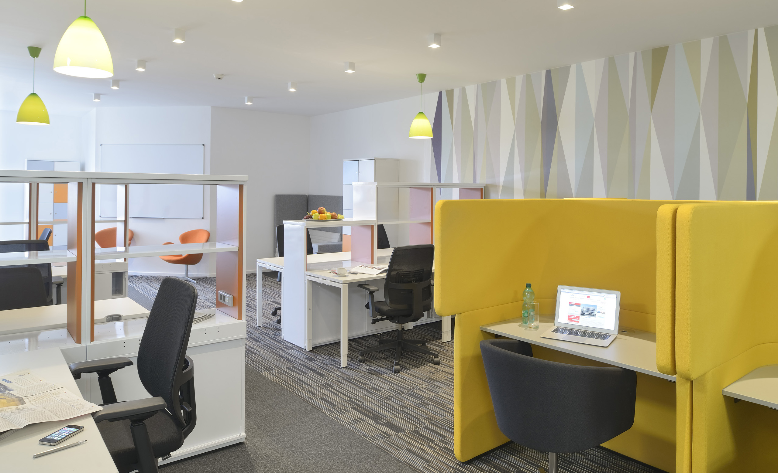 Interior of the very first Regus location ever, Avenue Louise 165, Brussels where it all began in 1989.